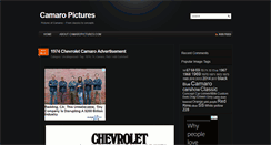 Desktop Screenshot of camaropictures.com